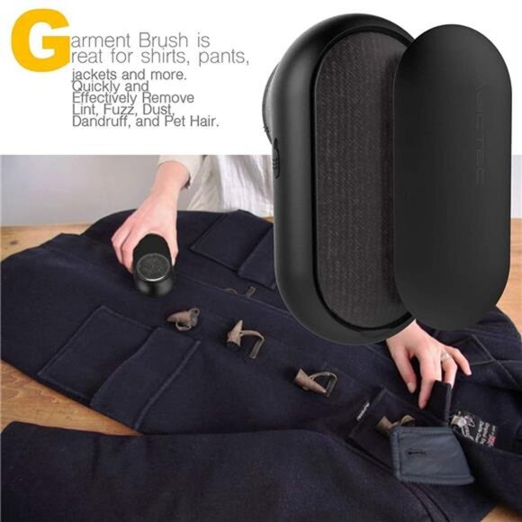 Rechargeable Fabric Shaver, Lint Remover Sweater Defuzzer Lints Fuzzs Trimmer - Picture 5 of 7